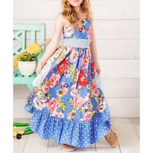 Matilda Jane Girls Long Dress, Size 6